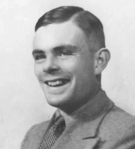 Alan Turing - Portrait photograph