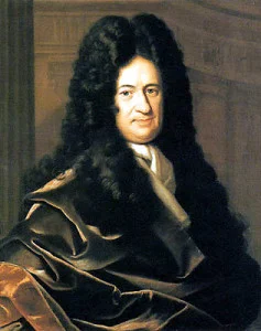Gottfried Leibniz - Portrait photograph