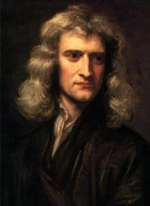 Isaac Newton - Portrait photograph